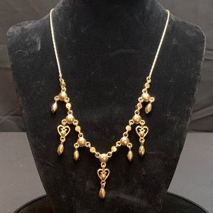 Vintage PLJ Crystal Drops Necklace